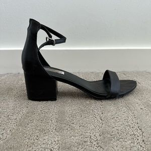 Slim Strap Block Heels